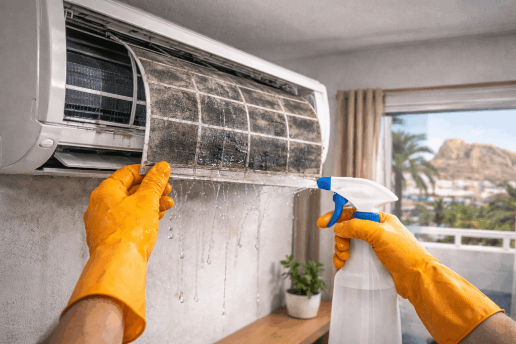 limpiar-filtros-aire-acondicionado-alicante